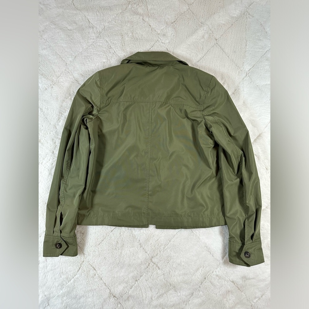 Banana Republic Women’s xs extra small polyester utility button jacket pockets - Picture 8 of 8